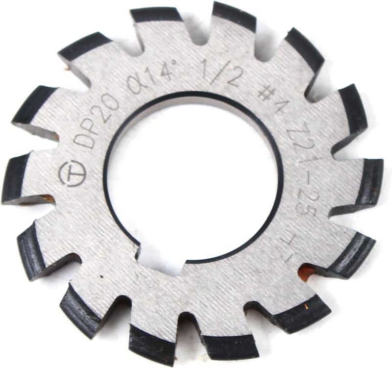 CNCEST 8 Pcs/Set Involute Gear Cutter DP20, HSS - Image 3